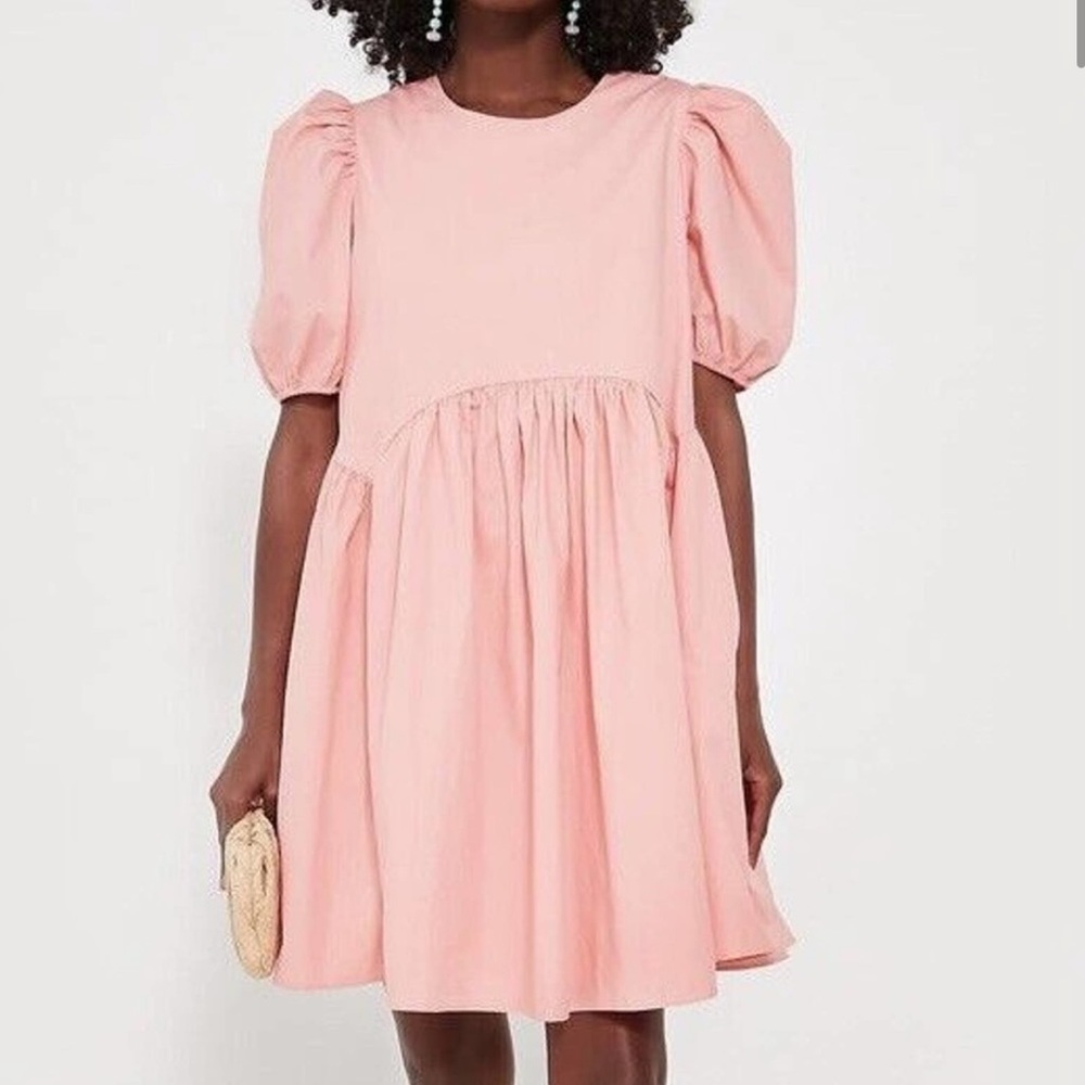 NWT Tuckernuck Hyacinth House Coral Allie Mini Dress Size Medium